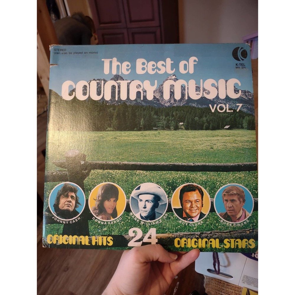 Vintage Vinyl Record, The Best Of Country Music Vol.7